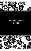 Food and Exercise Journal: Meal and Exercise Tracker and 120 Pages (Design): Meal and Exercise Tracker and 120 Pages (Design)