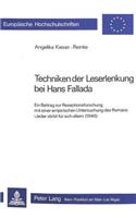 Techniken Der Leserlenkung Bei Hans Fallada