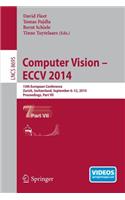 Computer Vision -- Eccv 2014