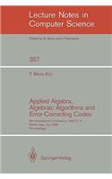 Applied Algebra, Algebraic Algorithms and Error-Correcting Codes: 6th International Conference, Aaecc-6, Rome, Italy, July 4-8, 1988. Proceedings