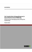 Die französischen Kriegsgefangenen in Deutschland im Ersten Weltkrieg
