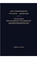 Grundlagen Der Allgemeinen Und Speziellen Arzneiverordnung