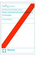 Krise Und Konstitutionalisierung in Europa
