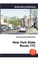 New York State Route 17c: (English)