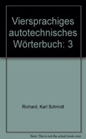 Viersprachiges autotechnisches Worterbuch