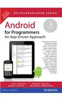 Android for Programmers : An App-Driven Approach