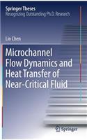 Microchannel Flow Dynamics and Heat Transfer of Near-Critical Fluid