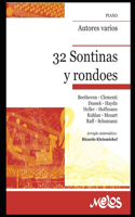 32 Sonatinas y rondoes: Un gran compilado de partituras para piano