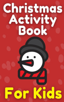 Christmas Activity Book For Kids