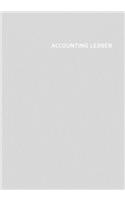 Accounting Ledger Book: 120 pages - 7x10 inch - Payment and Deposit - White Paper - Cloud Cover: This Accounting Ledger book is useful for personal and business. You can ke(5 Accounting Ledger Book: 120 Pages - 7x10 Inch - Payment and Deposit - White Paper)
