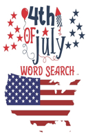 4th Of July Word Search