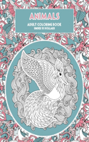 Adult Coloring Book - Under 10 Dollars - Animals