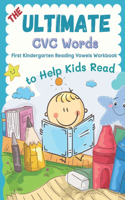 The Ultimate CVC Words to Help Kids Read. First Kindergarten Reading Vowels Workbook