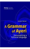 Grammar of Ayeri