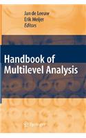 Handbook of Multilevel Analysis