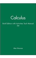 Calculus: Ideas and Applications, Brief Edition 1e with Calculus: Ideas and Applications, Technology Tools Manual Set