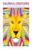 Sparrow/Colorful Creatures Mini 2018 Calendar