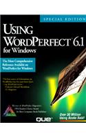 Using WordPerfect 6.1 F/Windows