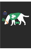 Setter Notebook - St. Patricks's Day Gift for Setter Lovers - Setter Journal: Medium College-Ruled Journey Diary, 110 page, Lined, 6x9 (15.2 x 22.9 cm)
