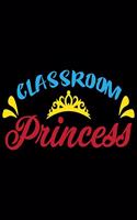 Classroom Princess: Daily Homework Tracking Notebook and Monthly Calendar, Write and Check Off Assignments Elementary, Middle and High School