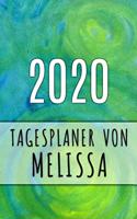 2020 Tagesplaner von Melissa