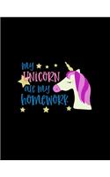 My Unicorn Ate My Homework