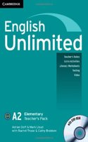 English Unlimited Elementary A and B Teacher's Pack (Teacher's Book with DVD-ROM)