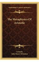 The Metaphysics of Aristotle