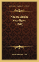 Nederduitsche Keurdigten (1708): (Chinese)