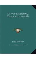 de Vsv Modorvm Theocriteo (1897)