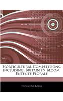 Articles on Horticultural Competitions, Including