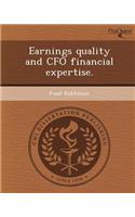 Earnings Quality and CFO Financial Expertise