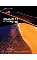 Grammar for Great Writing A