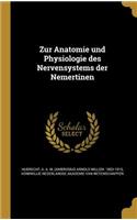 Zur Anatomie Und Physiologie Des Nervensystems Der Nemertinen