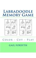 Labradoodle Memory Game: Color - Cut - Play