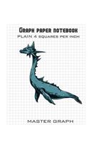 Graph Paper Notebook: 100 Pages 4 Squares Per Inch