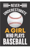 Never Underestimate a Girl Who Plays Baseball