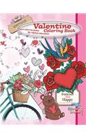 Vintage Valentine Coloring Book