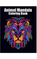 Animal Mandala Coloring Book
