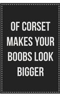 of Corset Makes Your Boobs Look Bigger