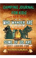 Camping Journal For Kids