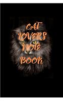 Cat Lovers Note Book: Cat Lovers Note Book .Novelty notebook for cat lovers 6''x 9'''