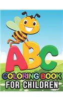 ABC Coloring Book for Children