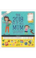 Do It All Mum 2018 P W (Square Planner)