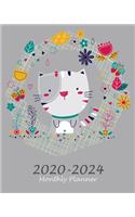 2020-2024 Monthly Planner