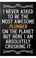 I Never Asked To Be The Most Awesome Plumber On The Planet