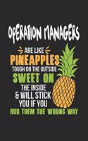 Operation Managers Are Like Pineapples. Tough On The Outside Sweet On The Inside