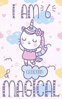 I am 6 & Magical Caticorn Journal