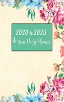 6 Year Daily Planner 2020 To 2025