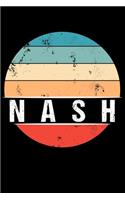 Nash: 100 Pages 6 'x 9' -Dot Graph Paper Journal Manuscript - Planner - Scratchbook - Diary